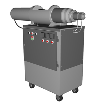 Candle machine with details three-dimensional model (3D model).