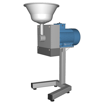 Turbine mill on the pole three-dimensional model (3D model).