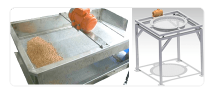Vibro sto za prosejavanje i separator - Vibro stolovi se koriste u konditorskoj proizvodnji kada je potrebno prosejati materiju.